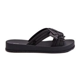 Duftende dameflip-flops med flad sål ZAXY LL285096 Sort