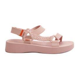 Duftende velcro-sandaler ZAXY LL285061 Lys pink lyserød