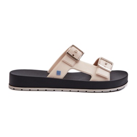 Flip-flops til kvinder med flad sål ZAXY LL285072 Lys beige