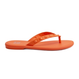 Flade fleksible flip-flops til kvinder ZAXY JJ285254 Orange