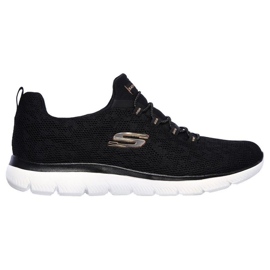 Skechers Summits sko - Leopart Spot 149037 Bkrg sort