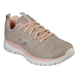 Skechers Graceful Twisted Fortune 12614 Ntcl sko beige