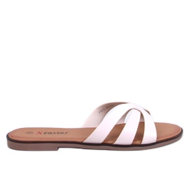 Delikate dametøfler fra Fabrices Beige