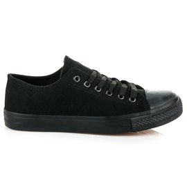 Seastar Skoletid Sneakers sort