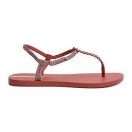 Dame flip-flop sandaler med glitter 26914 Ipanema Class Brilha Fem Coral lyserød