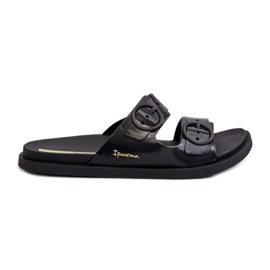 Dame-flip-flops med spænder 83530 Ipanema Follow Fem Black sort