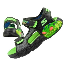 Skechers 400614L/BKLM sandaler grøn