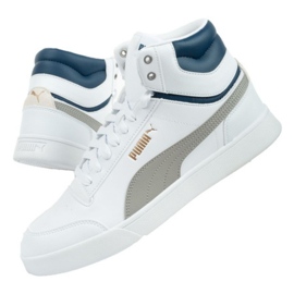 Puma Shuffle Mid W sko 380748 15 hvid