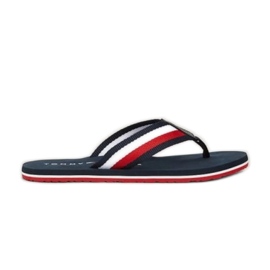 Tommy Hilfiger Massage fodseng Oly Beach Sandal M FM0FM05025DW5 flip-flops blå