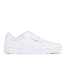 Tommy Hilfiger Basket Core Læder M sko FM0FM05040YBS hvid