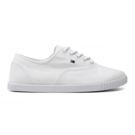 Tommy Hilfiger Canvas Sneaker Sneaker W FW0FW07805YBS hvid