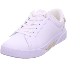 Tommy Hilfiger Chic Hw Court Sneaker W FW0FW07813YBS sko hvid