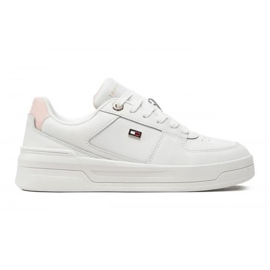 Tommy Hilfiger Flag Basket Sneaker W FW0FW080810LA sko hvid