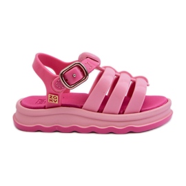Duftende børnesandaler med velcro ZAXY NN385018 Pink lyserød