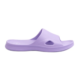 Klassiske dametøfler Lilla Juniria violet
