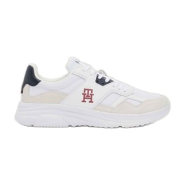 Tommy Hilfiger Modern Runner Mix sko FM0FM04937YBS hvid