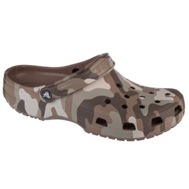 Crocs Classic Printed Camo Clog M 206454-2ZJ flip flops brun