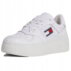 Tommy Hilfiger Retro Basket Flatform Ess Sko EN0EN02506YBS hvid