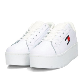 Tommy Hilfiger Flatform Ess sko EN0EN02518YBS hvid