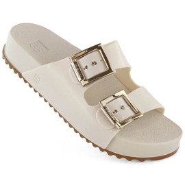 Komfortable duftende hjemmesko fra Zaxy W INT2010 ecru beige