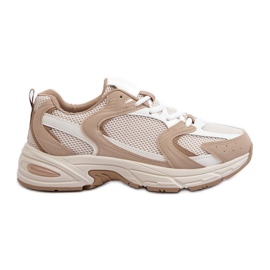 Beige Kildia damesneakers sportssko