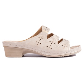 Gennembrudt beige kile muldyr