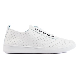Klassiske hvide sneakers til kvinder