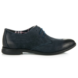 Vinceza Bundet brogues blå