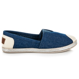 Mtt Sport Denim espadriller blå
