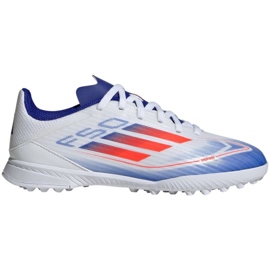Adidas F50 League Tf IF1372 fodboldsko hvid