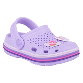 Coqui Lindo træsko 92800617082 violet