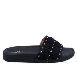 Diakis sorte flip-flops til kvinder