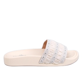 Diakis Beige flip-flops til kvinder