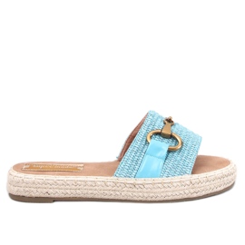 Maters espadrille flip-flops blå