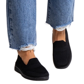 Sorte Abadly slip-on sneakers