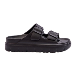 EVento Foam flip-flops til kvinder på Black Melorea Platform sort