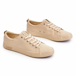 Smooth Low Sneakers til kvinder Big Star LL274061 Beige
