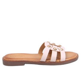 Losilla Beige flip-flops til kvinder