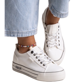 Hvide sneakers Big Star KK274012