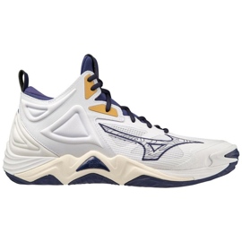 Mizuno Wave Momentum 3 Mid V1GA231743 volleyballsko hvid