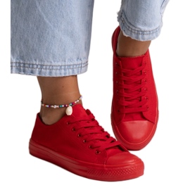 Charmerende klassiske Nudar sneakers rød