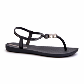 Flade sandaler til kvinder Flip-flops 83507 Ipanema Class Blown Up Sandal Fem Black sort
