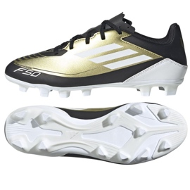 Adidas F50 Club Messi FxG M IG9331 sko gylden