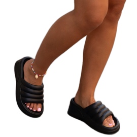 Sorte massive Wegahta flip-flops