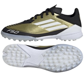 Adidas F50 League Messi Jr Tf IG9277 sko gylden