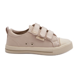 Velcro sneakers til børn Big Star NN374119 Beige