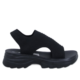 Nicai Black sportssålsandaler sort