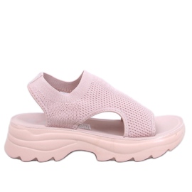 Nicai Pink sandaler med sportssål lyserød