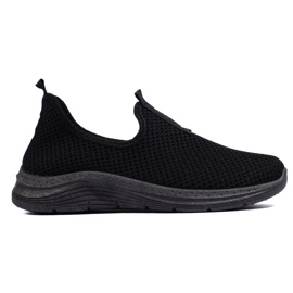Sorte tekstilsneakers