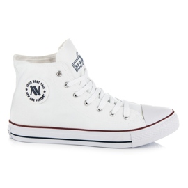 New Age Herre high-top sneakers hvid
